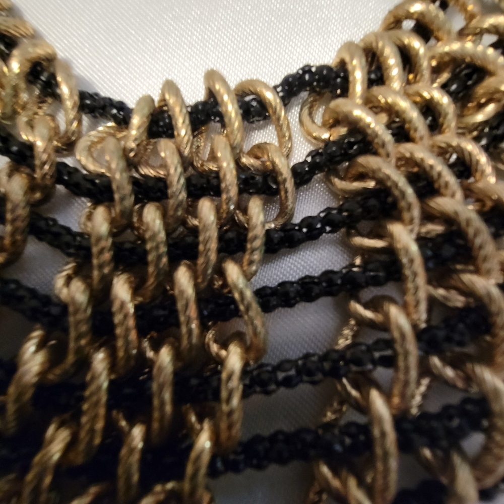 Black Hematite Beaded Necklace Gs By Gemma Simone - image 2